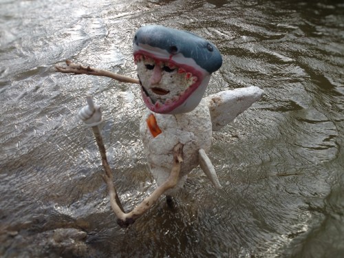 The Shark Shepherd, Falls of the Ohio, Dec. 2014