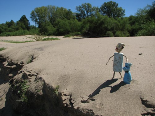 Huckleberry Hound as the lost dog.