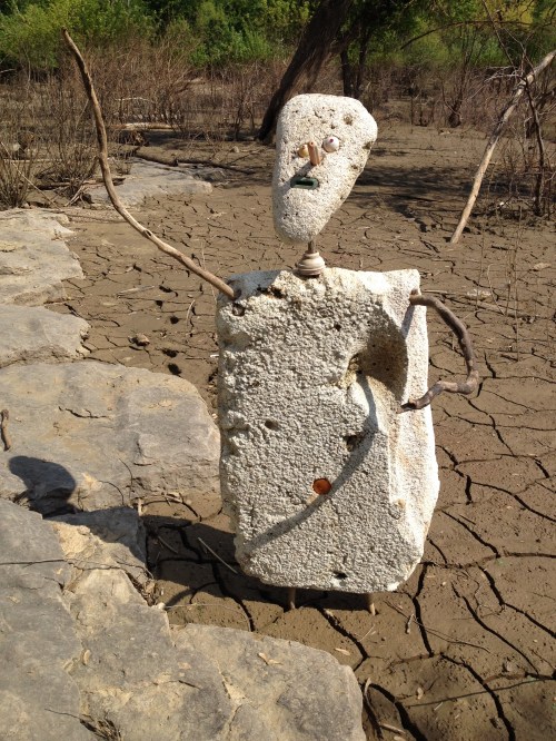 Bemoaning Figure, Falls of the Ohio, May 2015