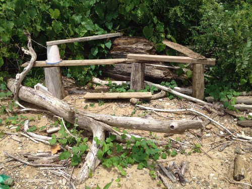 Wood structure for Triple-tiered Petroleum Rainbow