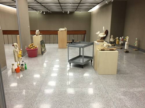 My work prior to installation at the Giles Gallery, Sept. 2015